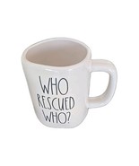 Rae Dunn ~ Artisan Collection by Magenta ~ WHO RESCUED WHO?  ~ Stoneware... - €26,30 EUR
