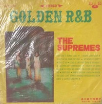 THE SUPREMES Golden R&amp;B RED VINYL LP &#39;67 Taiwan Press 60s Soul Motown Di... - £21.35 GBP