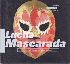 USED Lucha MASCARADA Mexican Wrestling &amp; Portrait of Mask New Edition English JP - £46.29 GBP