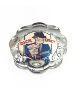 Antique 1930&#39;s  DICK TRACY Comic Illustrated Glass Paperweight – SUPER R... - $9,239.91 MXN