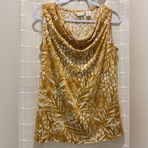 Christian Siriano Linen Tank, Womens Medium - $14.96