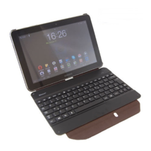 Samsung Galaxy Tab 10.1 Keyboard Case - Black/Brown - £85.33 GBP