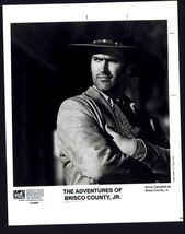 8 x 10 press photo BRUCE CAMPBELL as Brisco County Jr. FOX tv - by E.J. ... - $13.81