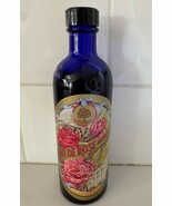 NEW Vintage 1974 Cobalt Blue Crabtree &amp; Evelyn Eau De Rose Rosewater Ful... - $88.51 CAD