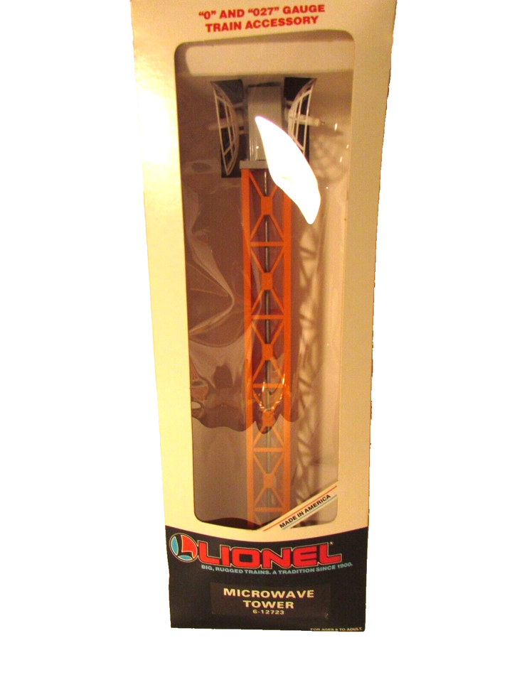 Lionel 12723 Microwave Tower Accessory Boxed 0/027 Gauge L/N- H1C - $23.70