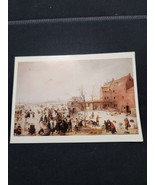 Postcard A Scene on the Ice near a Town By Avercamp, National Gallery, E... - $15.00