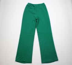 Vintage 70s Streetwear Womens 14 Wool Knit Wide Leg Bell Bottoms Pants G... - £55.22 GBP