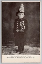 Sellersville PA Fireman Master Roeller Smith Baby Fireman Allentown Postcard N25 - £31.65 GBP