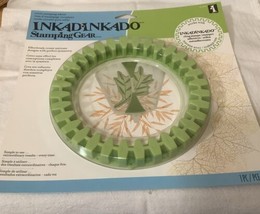 Inkadinkado 6” Stamping Gear Circle Stamping Wheel 6” New! Crafts Stamps - $4.99