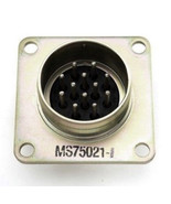MS75021-1 Trailer Socket Military 12 Pin Brass Electrical Connector Plug... - £30.72 GBP