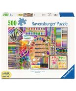 NEW Ravensburger Jigsaw Puzzle 500 XXL Pieces 17535 The Artist&#39;s Palette - $371.58 MXN