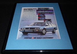 1984 Pontiac 6000 Sport Wagon 11x14 Framed ORIGINAL Vintage Advertisement B - $34.64