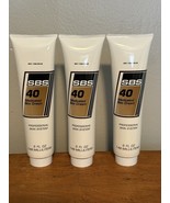 Unused Lot Of 3 Deb SBS-40 Medicated Skin Cream 5oz Each 148 Ml New - $301.37 MXN