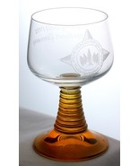 US European Command HQ 1992 Navy Ball Souvenir Roemer Glass Goblet Germany - $186.37 MXN