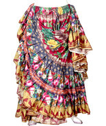 Beautiful New Sunny Tropical Multi Color ATS 25Yard Tribal Gypsy TyeDyed... - $136.75 CAD