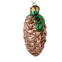 Pinecone Christmas Ornament Blown Glass Thomas Pacconi Classics 2003 Nature - £14.99 GBP