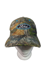 Hat Cap Ford Motors Car Company Camo Hunting Strapback Hat Trees - £7.85 GBP