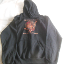 Grateful Dead Black Sweatshirt  &quot;You Know Our Love Will Not Fade Away&quot; Size M - $148.50