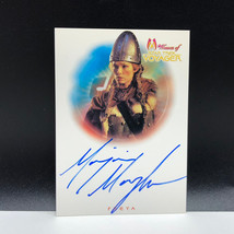 STAR TREK WOMEN OF VOYAGER autograph card Marjorie Monaghan Freya A6 aut... - £15.62 GBP