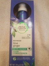 Herbal Essences Refresh Blue Ginger In The Shower Foam Conditioner 6 oz - £12.55 GBP