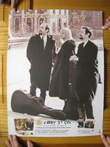 Peter Paul &amp; Mary Poster And Promo CD Carry It On A Musical Legacy - £105.37 GBP