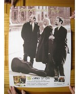 Peter Paul &amp; Mary Poster And Promo CD Carry It On A Musical Legacy - €115,53 EUR