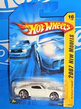 Hot Wheels 2007 New Models #16 &#39;70 Pontiac Firebird Pearl White w/ PR5s - £4.66 GBP