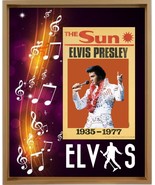 Elvis Presley Rare vintage 16X20 Canvas letter in a Custom frame. - €204,00 EUR