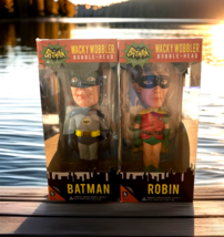 Funko Batman &amp; Robin Wacky Wobbler Bobblehead Figures 7&quot; Set - $49.49