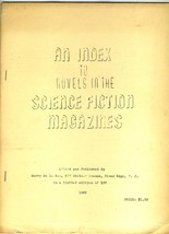 An Index to Novels in the Science Fiction Magazines 1962 Gerry de la Roe - £117.22 GBP