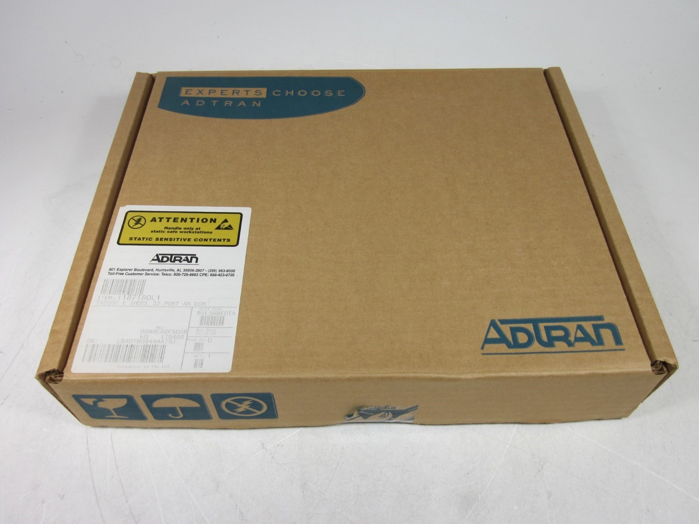 New Adtran 1187180L1 BVL3ABEDTA 32 Port SHDSL EFM Access Module For TA5000 - $64.98