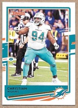 2020 Donruss #153 Christian Wilkins Miami Dolphins - $1.79