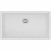 Elkay Quartz Classic Single Bowl Undermount Sink, 33 x 18.4 x 9.4 In. - £311.03 GBP