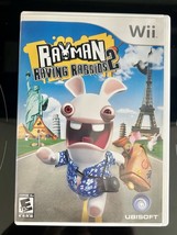 Rayman Raving Rabbids 2 (Nintendo Wii, 2007) Complete With Manual Tested... - $10.99
