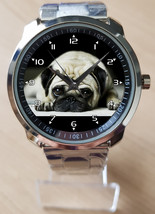 Pug New Unique Unisex Beautiful Wrist Watch Sporty - £27.73 GBP