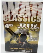 War Classics: Big Battles Of Wwii - 4 DVD Box Set  NEW SEALED FREE SHIPPING - £15.59 GBP