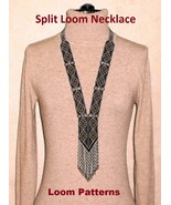 Bead loom patterns Split-Loom Necklace Gerdan, Beading Loom Stitch, PDF ... - $16.27 CAD