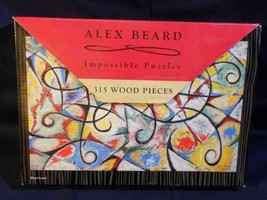 Alex Beard Hurricane Impossible Puzzles 315 Abstract Wood Pieces - 100% Complete - $24.95