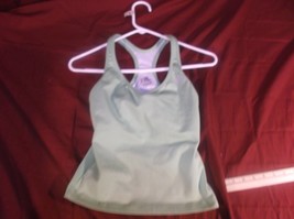Adidas Women&#39;s Climalite Sleeveless Running Training Tank Top Shirt gree... - $10.52