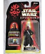 Darth Maul w/double bladed lightsaber w/commtech chip1998 Star Wars - £11.59 GBP