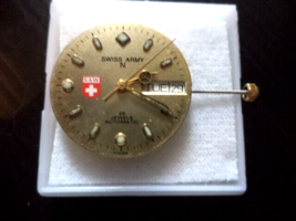 HACKING SWISS ARMY &quot;N&quot; 25 JEWEL  2836-2, NICE DIAL , HANDS, NEW STEM AND... - £63.30 GBP