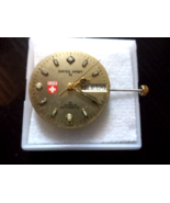 HACKING SWISS ARMY &quot;N&quot; 25 JEWEL  2836-2, NICE DIAL , HANDS, NEW STEM AND... - £62.30 GBP