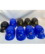 Vintage Set of 9 Mini Baseball Helmets Sports Products Cubs Dodgers Mari... - £7.06 GBP