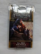 A Game Of Thrones The Card Game All Men Are Fools 2nd Edition Chapter Pack - £21.01 GBP