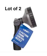 Lot Of 2 Orbit 5-Pattern Thumb Control Garden Spray Hose Nozzle NWT - $22.54 CAD
