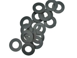 5/8&quot; ID x 1 1/4&quot; OD x 1/8&quot; Thick Black Rubber Flat Washers   Various Pack Sizes - £9.20 GBP+