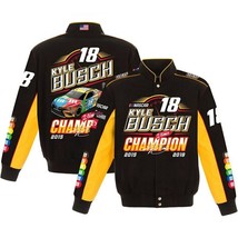  Kyle Busch JH Design Two-Time Monster Energy Nascar Cup  Champion Jacket New - $179.99