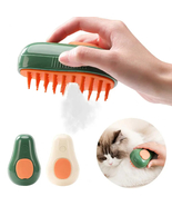 Steamy Cat Brush Cat Dog   Brush For Massage USB  - $49.99