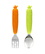 Toddler Utensils Kids Toddler Silverware Forks and Spoons for Self Feeding - $9.49