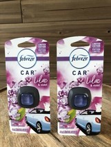 2 Count Febreze Limited Edition Car Lilac &amp; Violet Scented Vent Clip 905... - £17.75 GBP